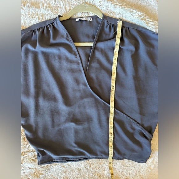 Zara Wrap Crop Top - Picture 6 of 10